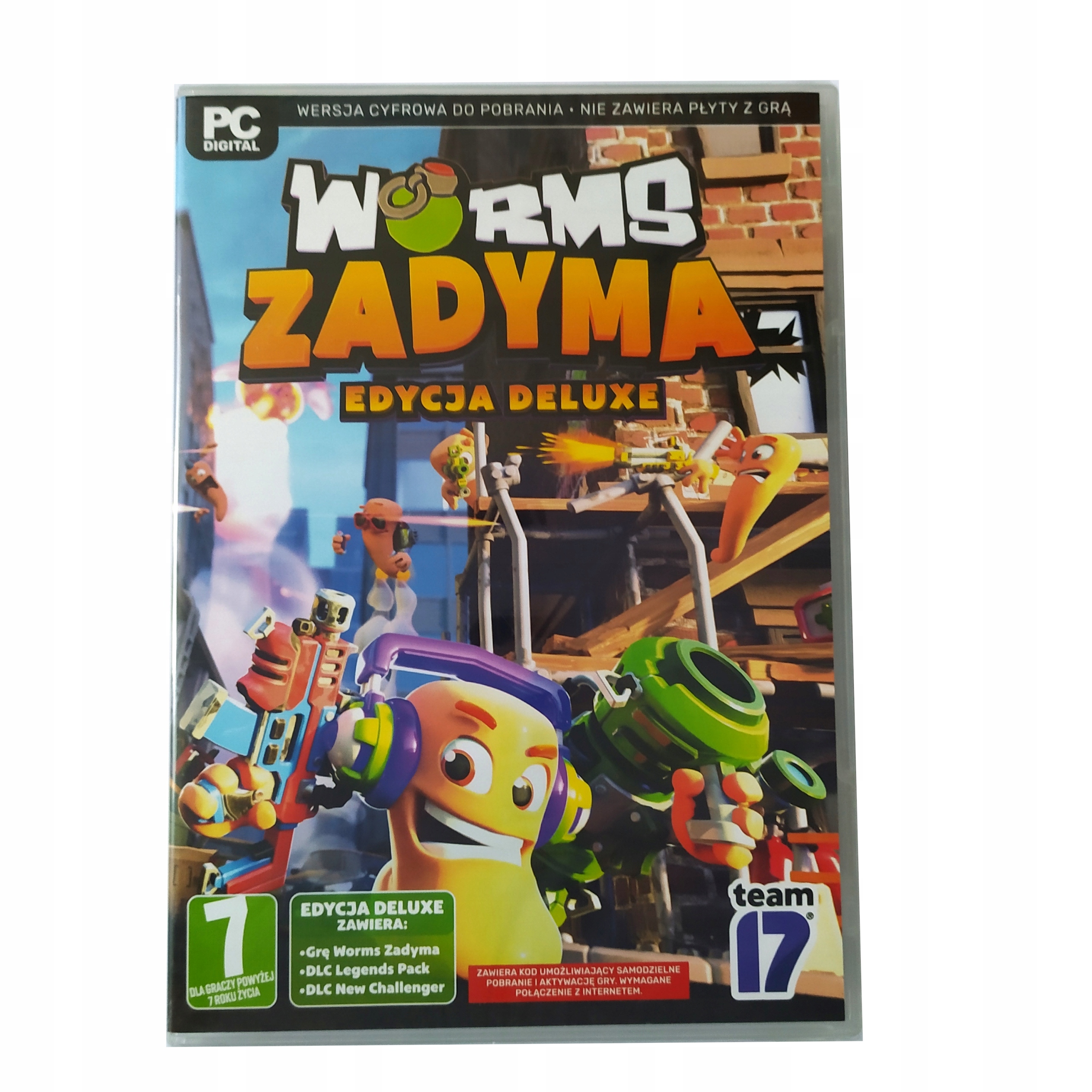 WORMS ZADYMA - EDYCJA DELUXE | FOLIA | PL | PC