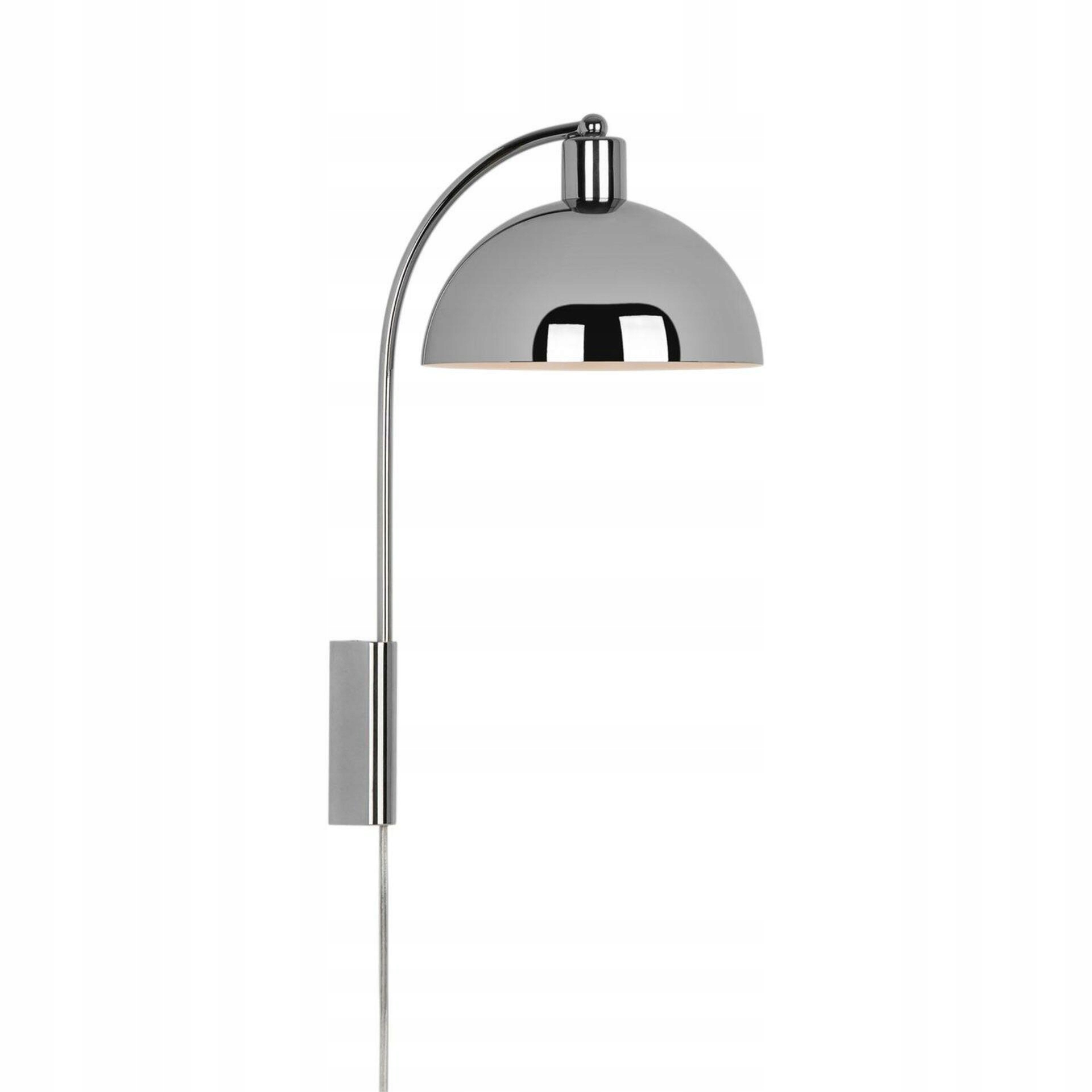 Nordlux Ellen 20 nástenné svietidlo chróm, E14, moderný dizajn, 43 cm
