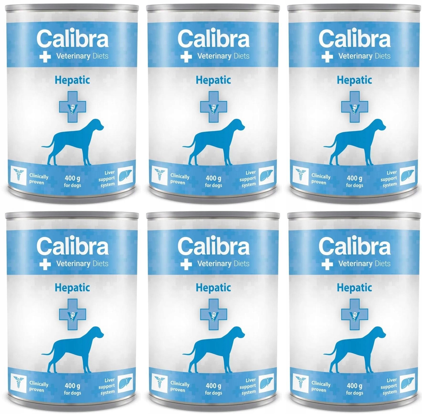 Levně Calibra Dog Hepatic 6 x 400 g