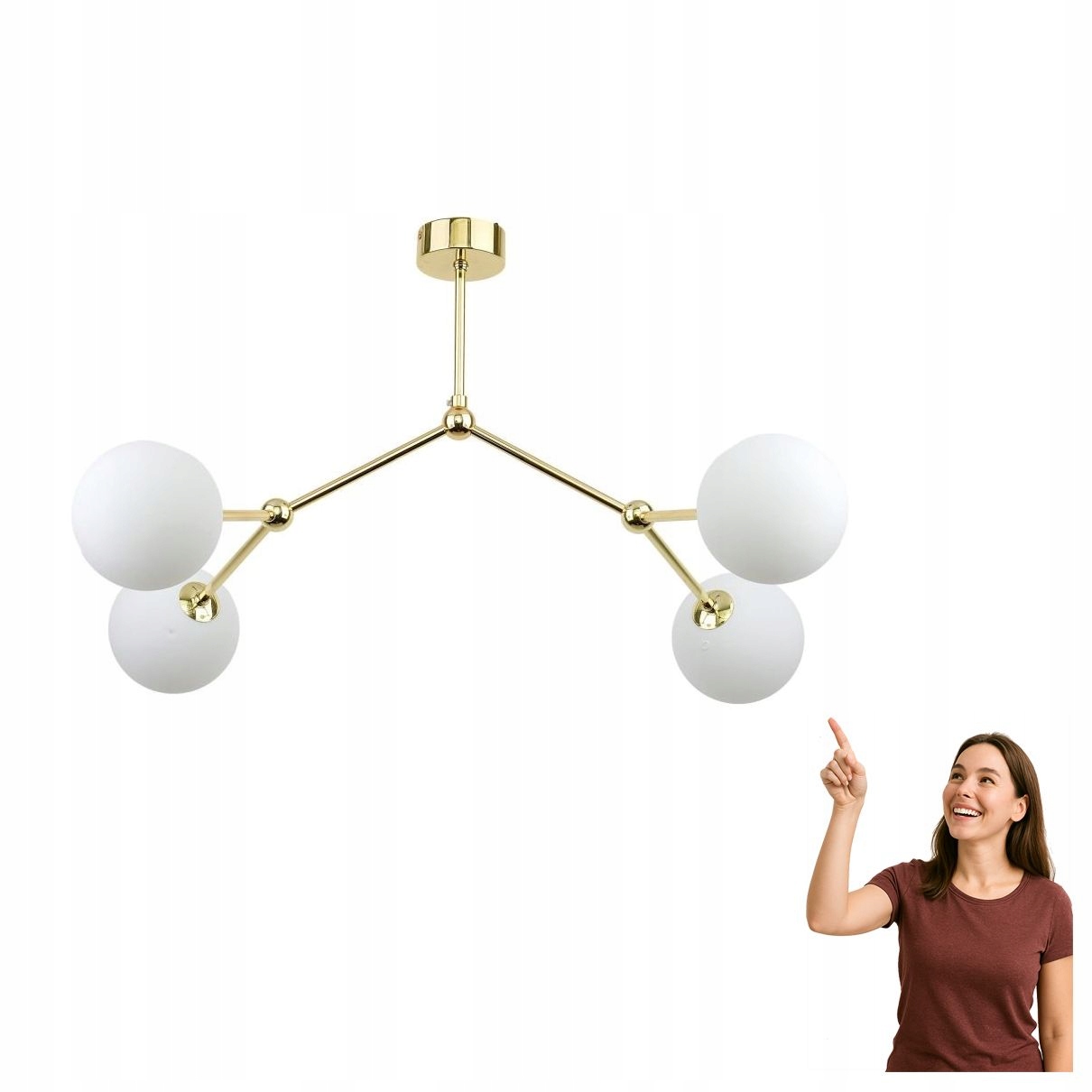 Stropní Stropní svítidlo Fairy Gold 6470 Tk Lighting