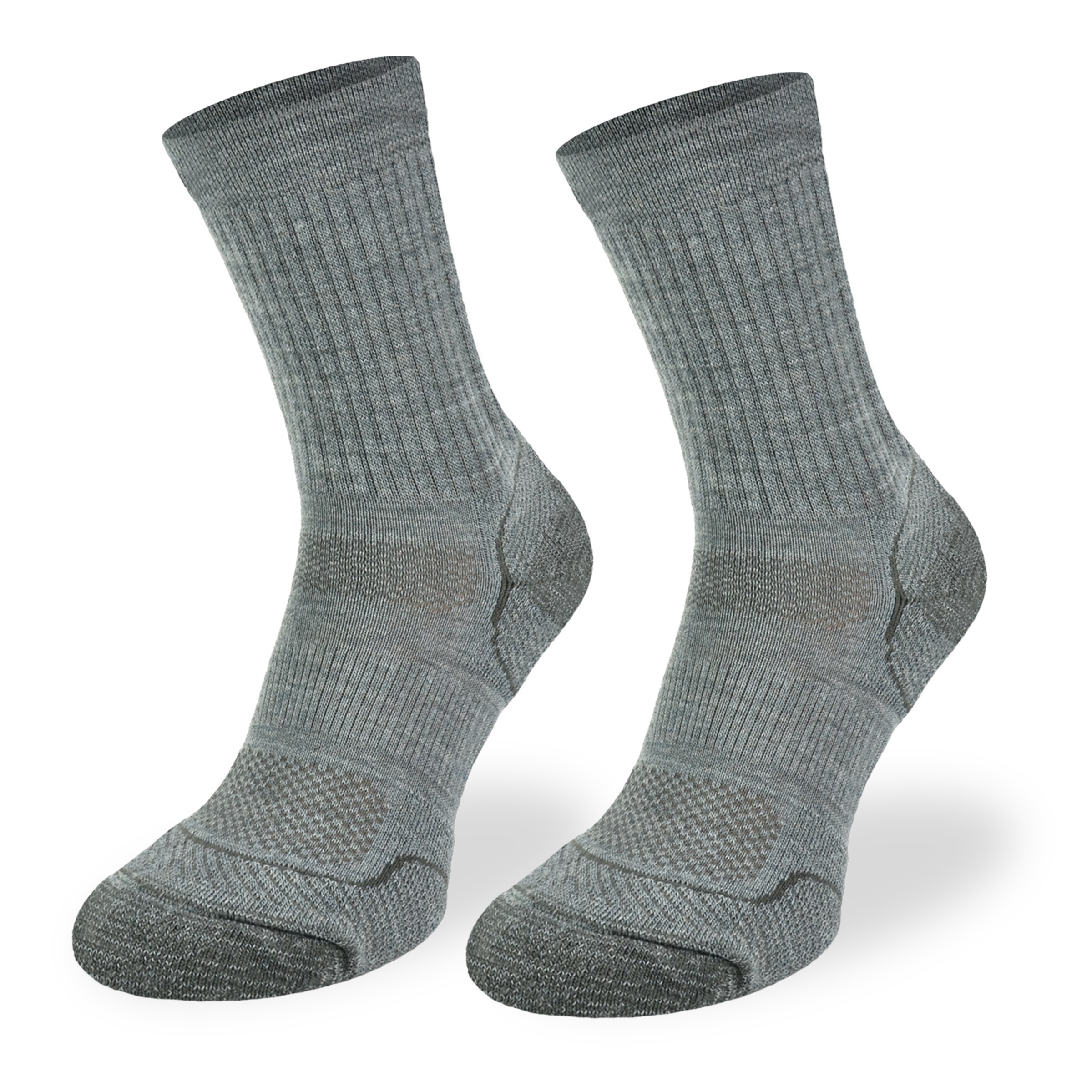 

Skarpety TRE7 jasny szary – 50% merino + Climayarn