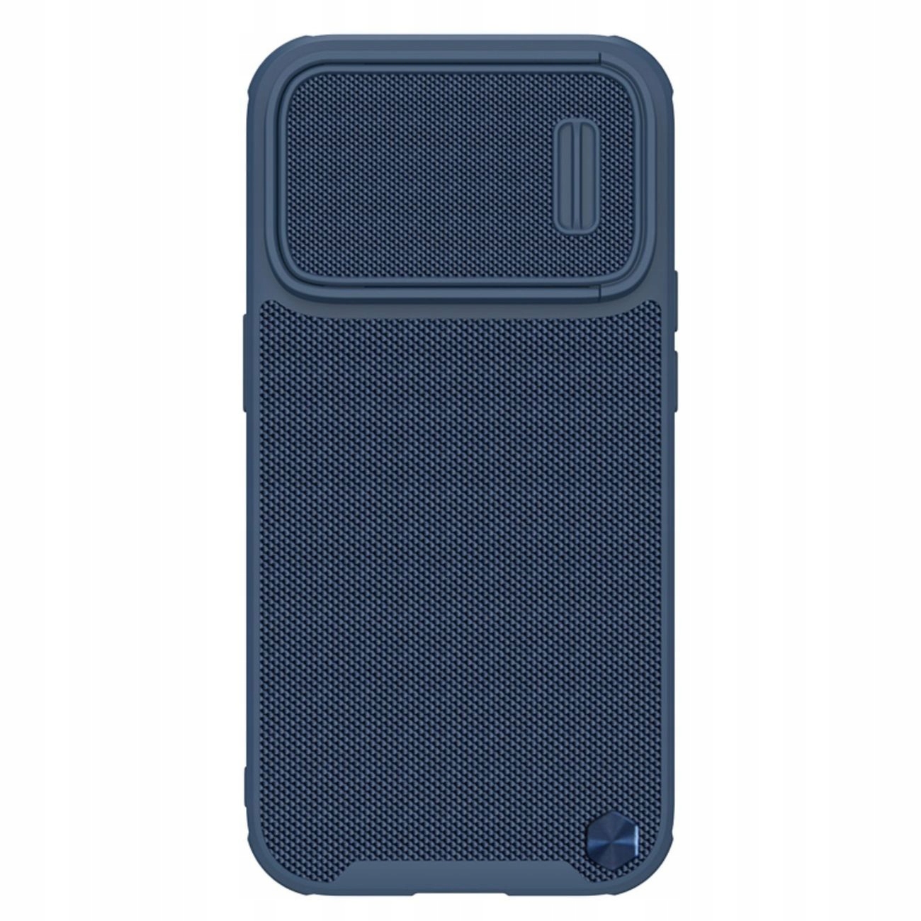 Nillkin Textured S Case etui iPhone 14 Pro Max z osłoną na aparat niebieski