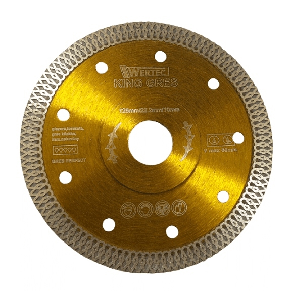 TARCZA DIAMENTOWA KING GRES WERTEC 125MM
