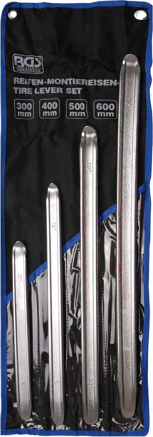 Zestaw łyżek montażowych do opon Bgs (300, 400, 500,600 mm)4 szt+Pokrowiec