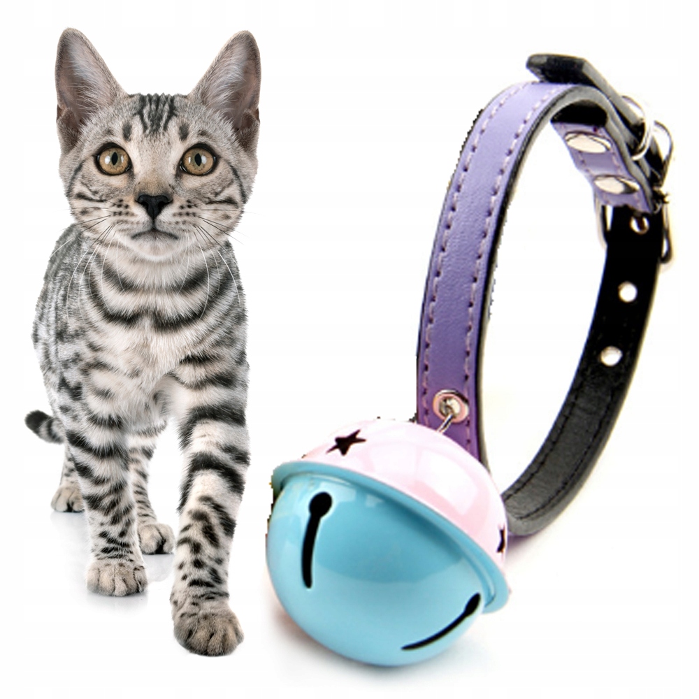 

Obroża Z Dzwonkiem dzwoneczkiem dla Kota Psa