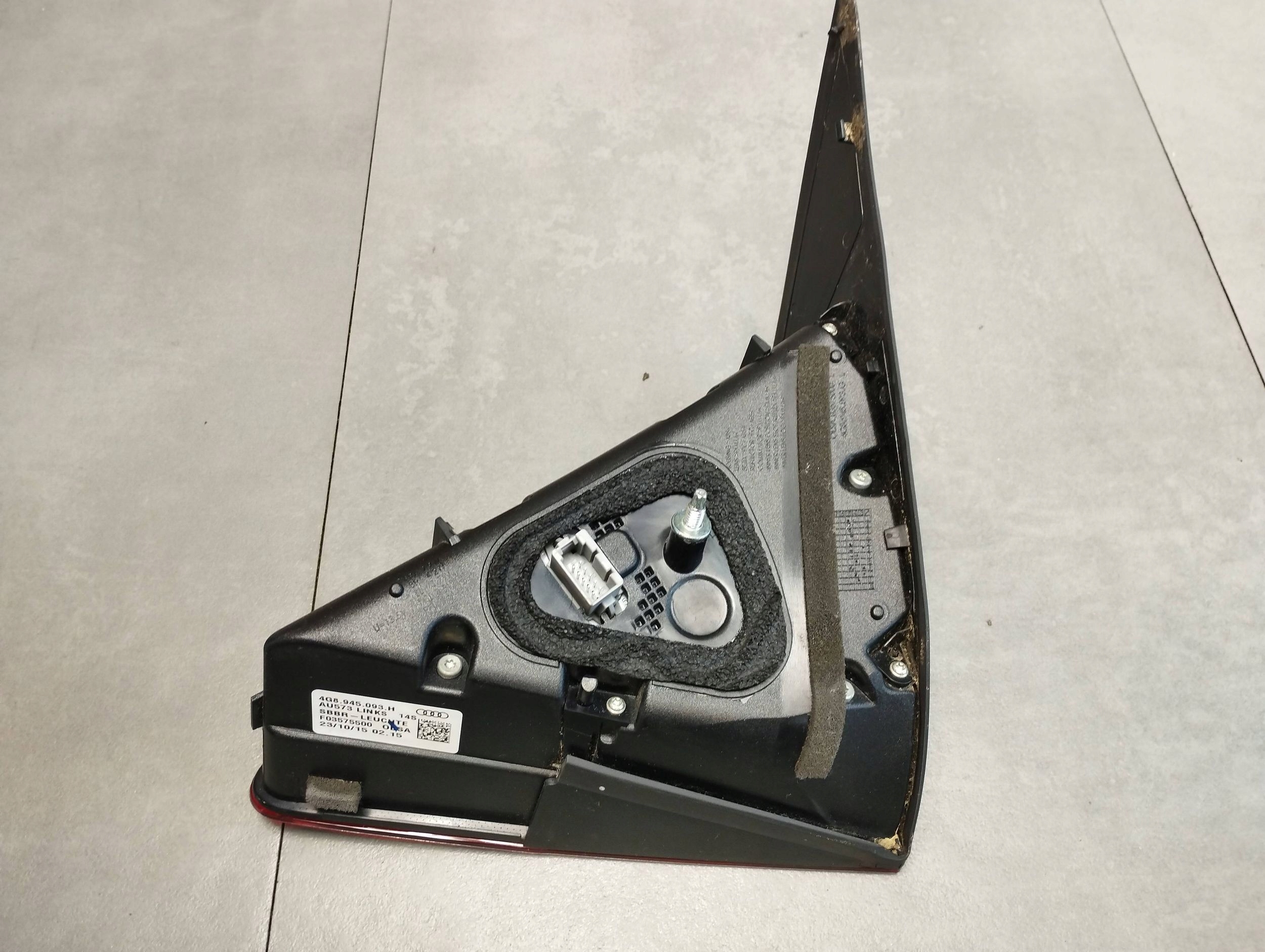 Audi A7 4G 2016 light left rear part 4G8945093H