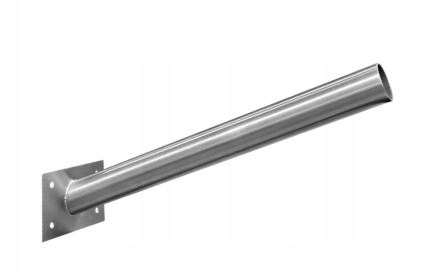 Uchwyt Słupek Wysięgnik do Lampy Ulicznej Solarnej Ogrodowej Inox