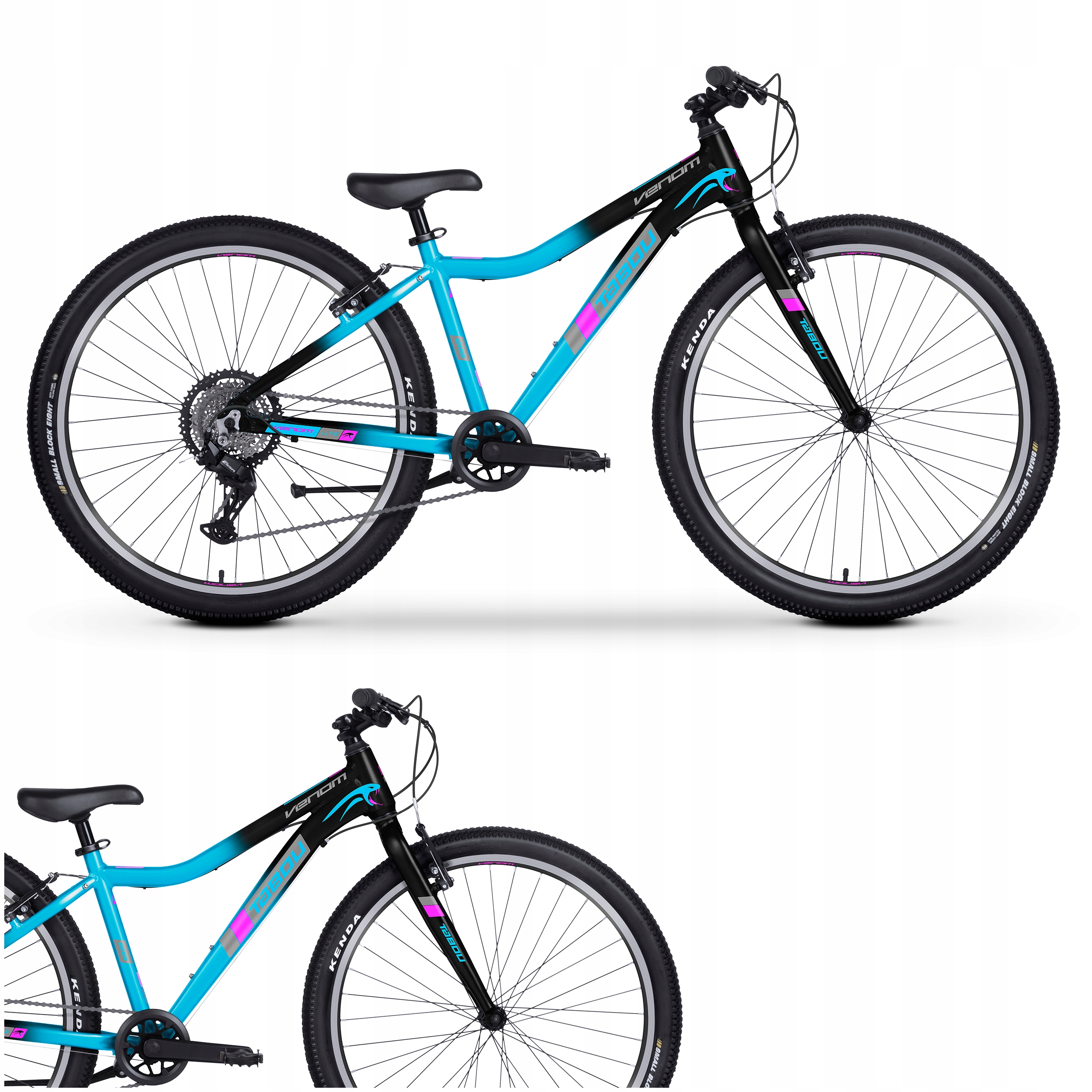 Rower Mtb Górski Rama 17 Cali Koło 27.5 Cali Shimano Młodzieżowy Tabou