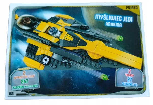 Karta Lego Star Wars Seria 2 Numer 168