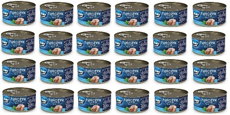 Levně 24 x 170 g Lisner Tuňák v kusech ve vlastní šťávě Karton