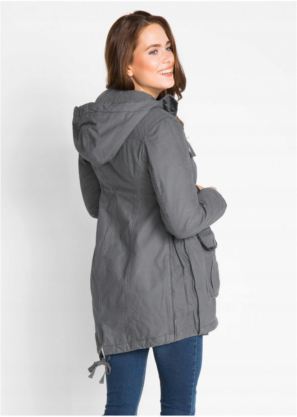 48 CIĄŻOWA KURTKA Z WSTAWKĄ Rozmiar 48