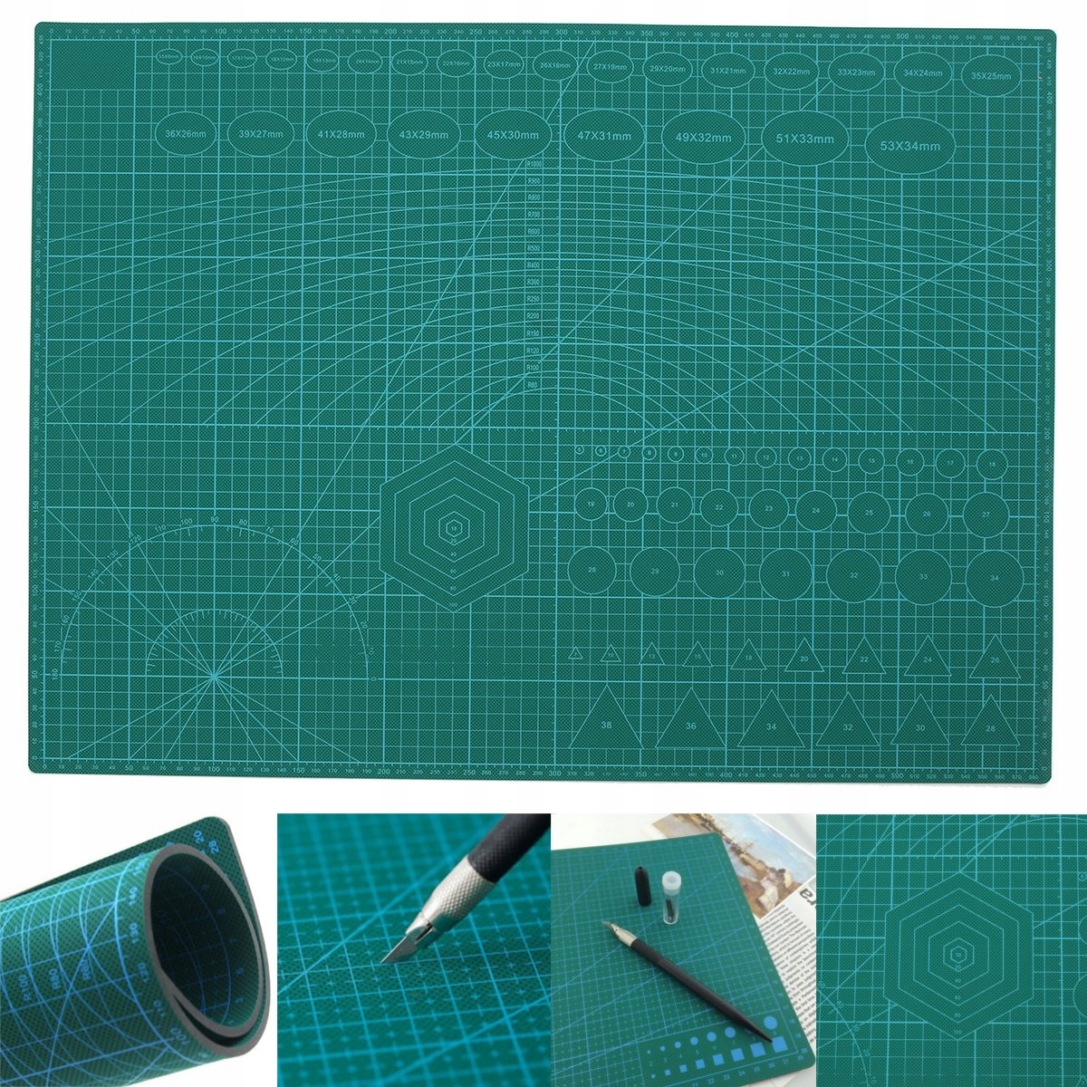 

Mata Modelarska Samogojąca Do Cięcia A2 60x45 cm