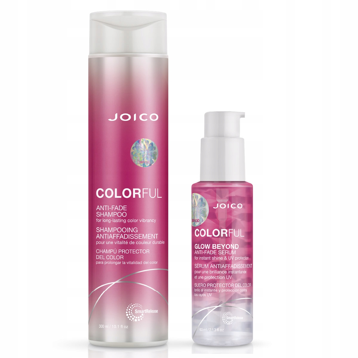 Joico Colorful Anti-Fade sada pro barvené vlasy šampon 300 sérum 63