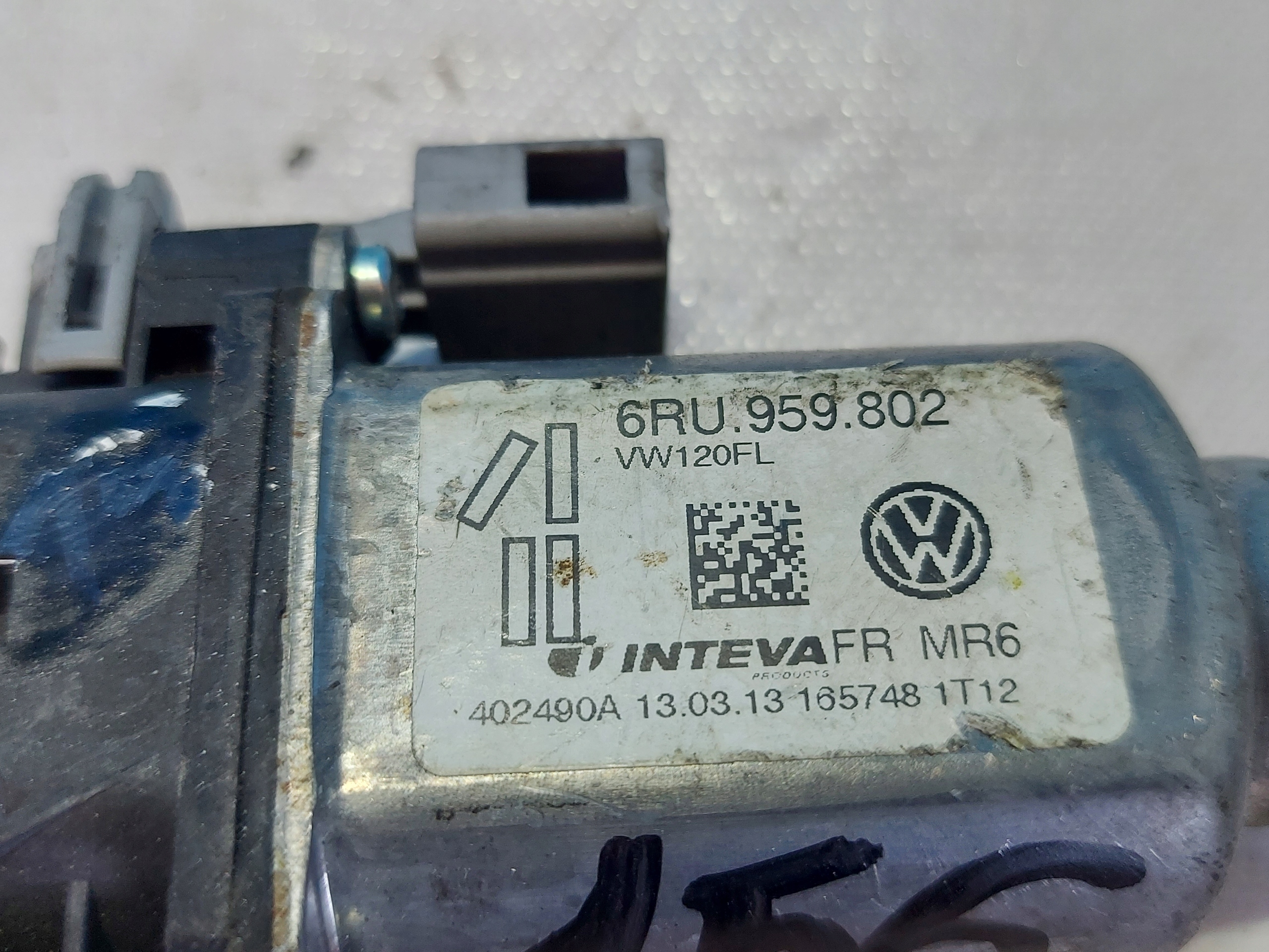engine lifting windows SKODA CITIGO 6RU959802 left front