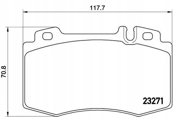 Brzdové Destičky Brembo 34200520 34201820 44200820