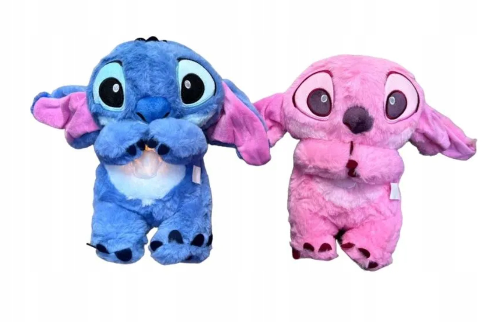 PRZYTULANKA MASKOTKA STICH USPOKAJACZ MIŚ SZUMIŚ ODDYCHAJĄCA STICH Marka bez marki