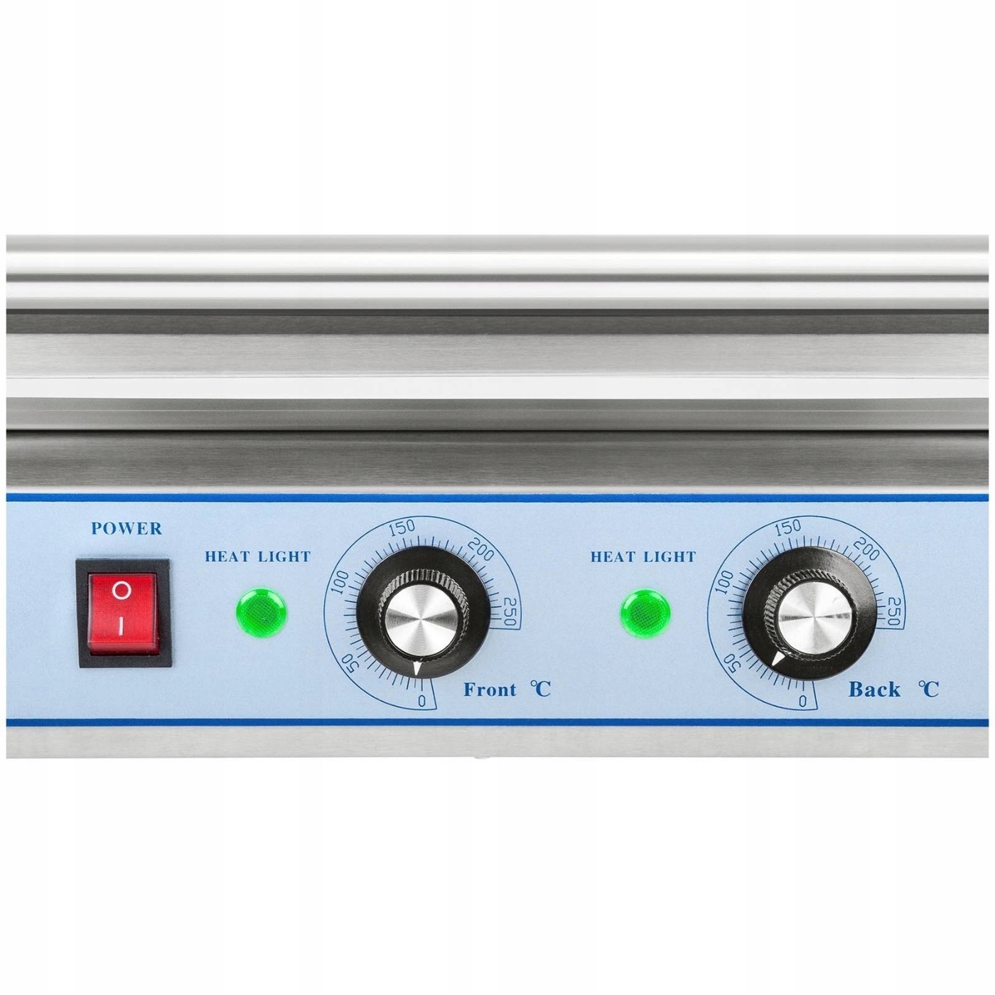 GRILL ROLKOWY STACJA HOT DOG Z POKRYWĄ 9 ROLEK Waga produktu z opakowaniem jednostkowym 17.5 kg