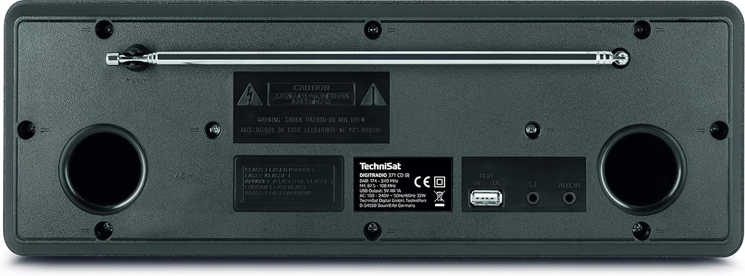 Radio sieciowe DAB+, FM TechniSat DigitRadio 371 CD Bluetooth EAN (GTIN) 4019588029484