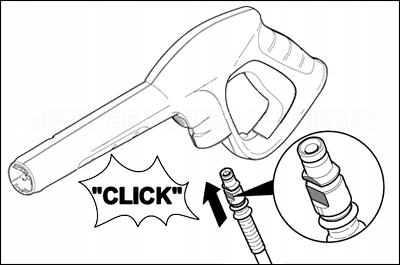 WĄŻ CIŚNIENIOWY 20M KARCHER CLICK CLICK Długość 20 m