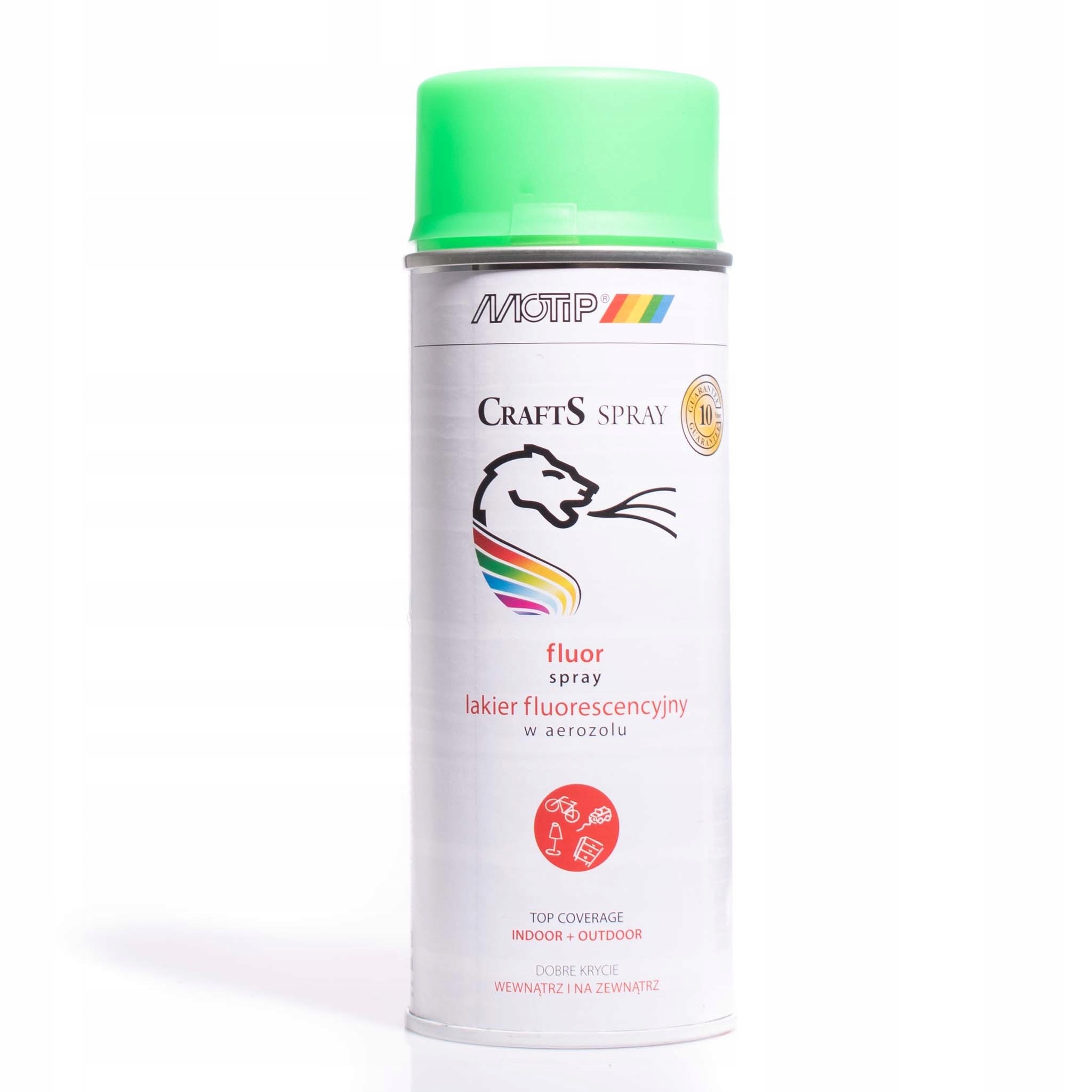 

Crafts Lakier Spray Fluorescencyjny Farba Zielony