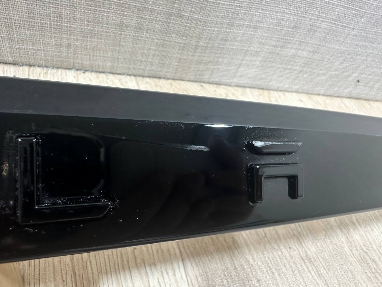 TESLA MODEL X 2015-2021 moulding cap bonnet CHROM TYL1046920-00-b
