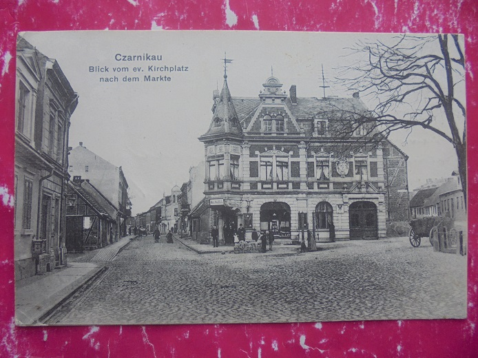CZARNKÓW CZARNIKAU CHODZIEŻ BUDZYŃ PIŁA PLAC KOŚCIELNY KIRCHPLATZ 1908