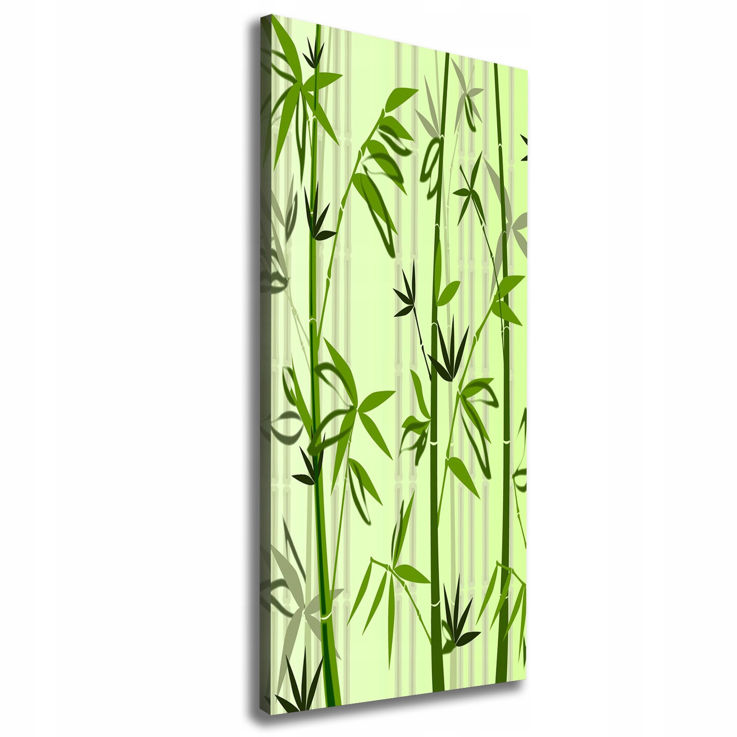 

Nowoczesny fotoobraz canvas na ramie Bambus 50x125