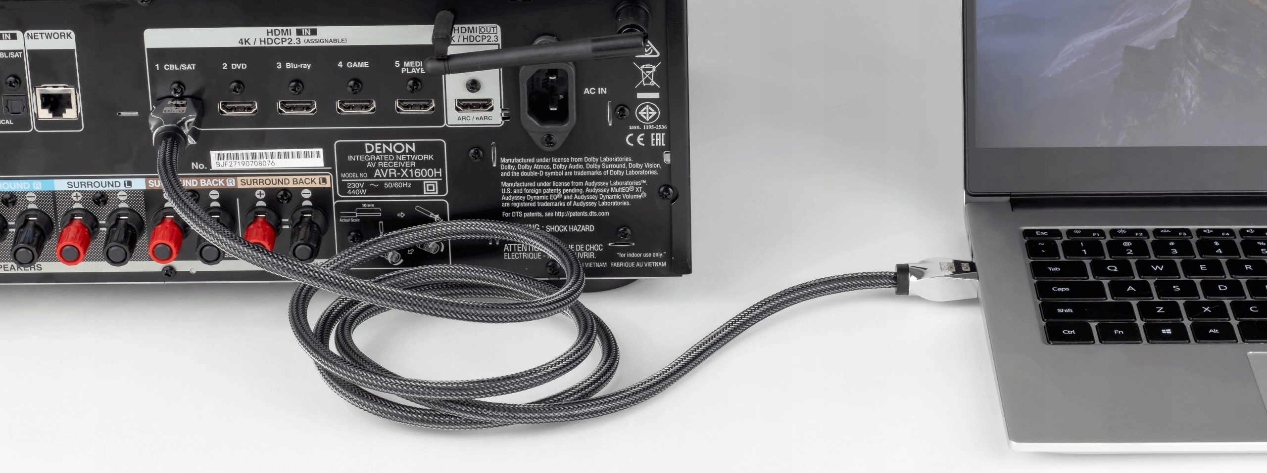 KABEL HDMI 2.1 PREMIUM 8K 4K 120Hz ULTRA HDR 1,5M Standard HDMI 2.1