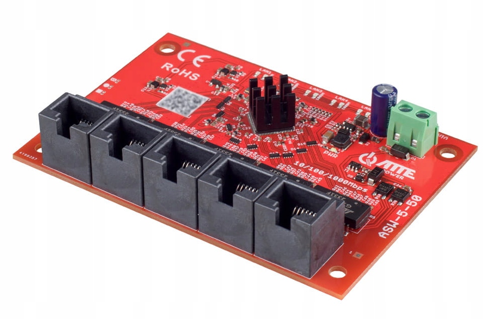Switch ASW-5-50-OF Lan 5 portowy 10/100/1000Mbps Atte