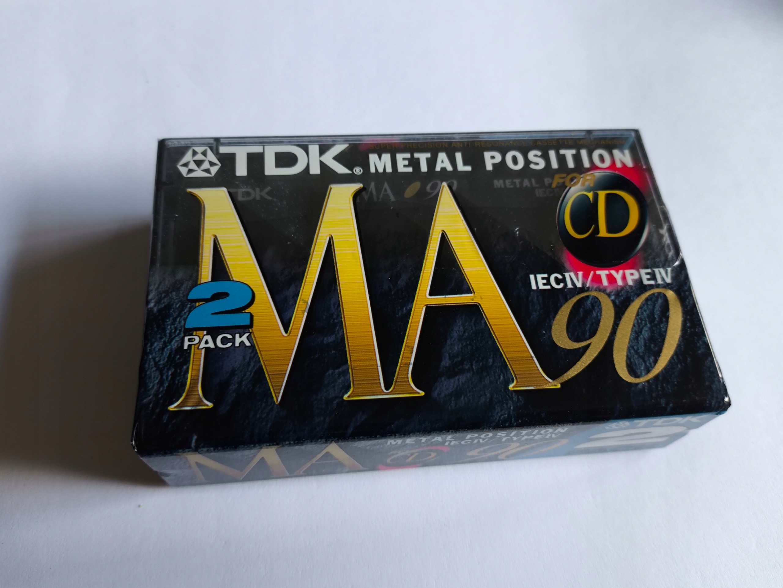 2pack (2 kazety) Tdk MA90 Ma 90 Nos fólie *3661