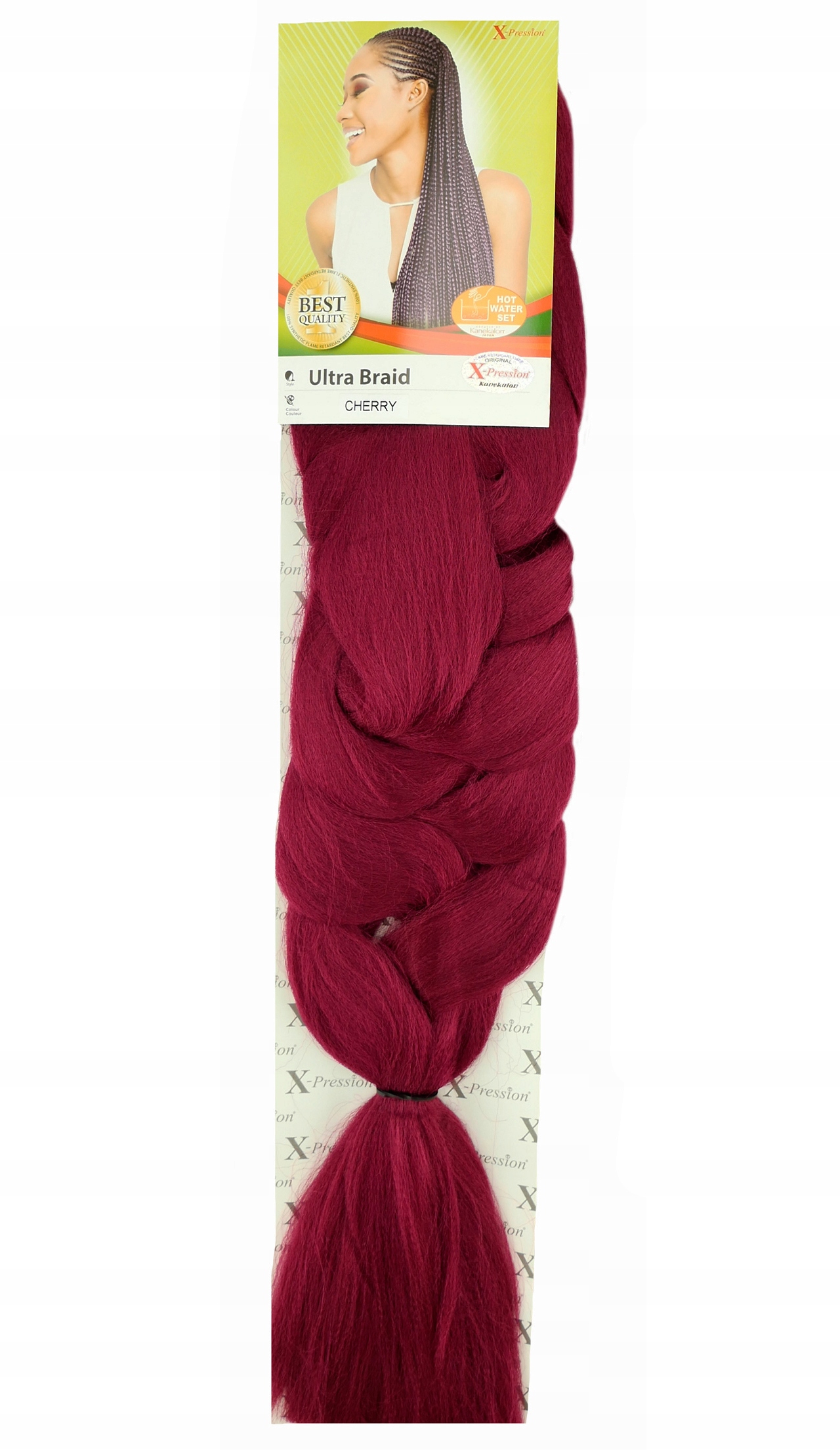 Włosy syntetyczne X-Pression Ultra Braid CHERRY