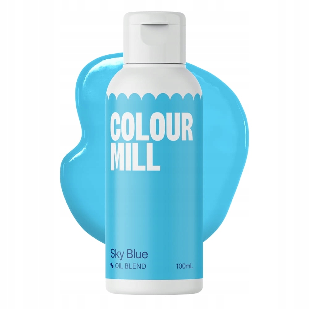 Barwnik spożywczy do mas tłustych Colour Mill 100ml Sky Blue Błękitny