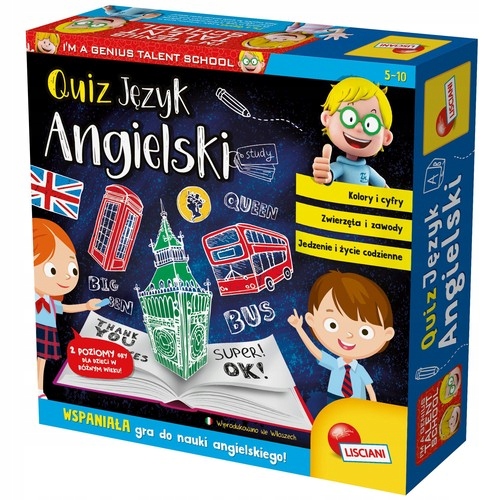 Quiz Język angielski - Lisciani
