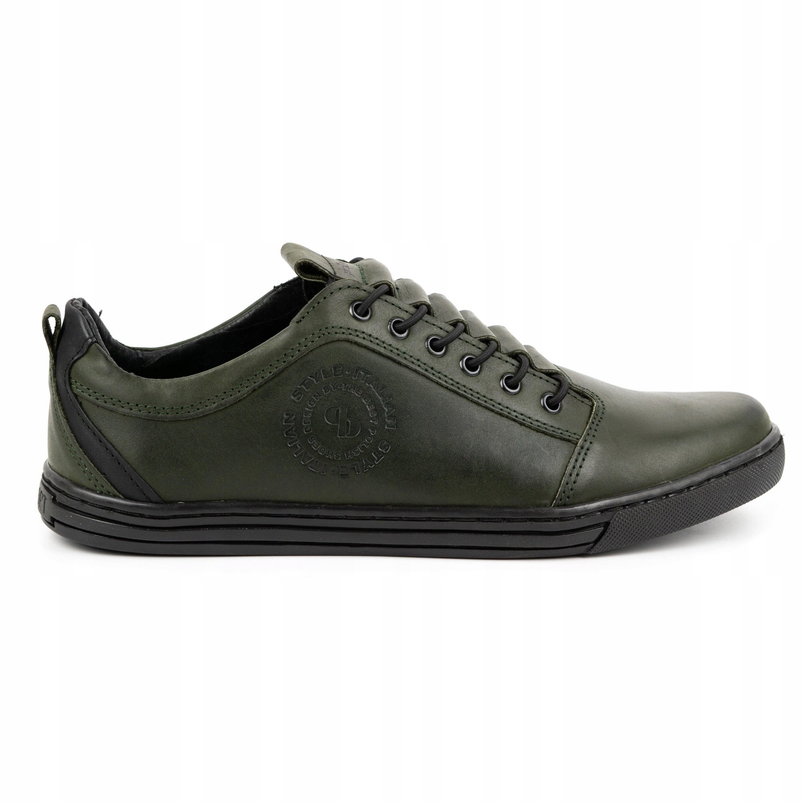 

Buty męskie skórzane casual 2121/2 khaki 45