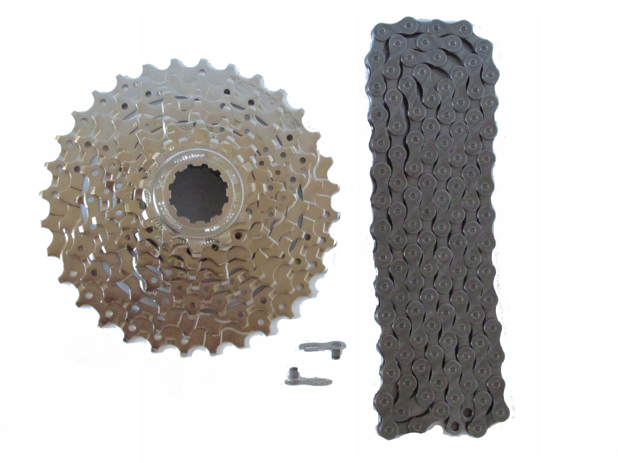 

Zestaw 9 rz Shimano HG400 11-32 +kmc X9.73 +spinka