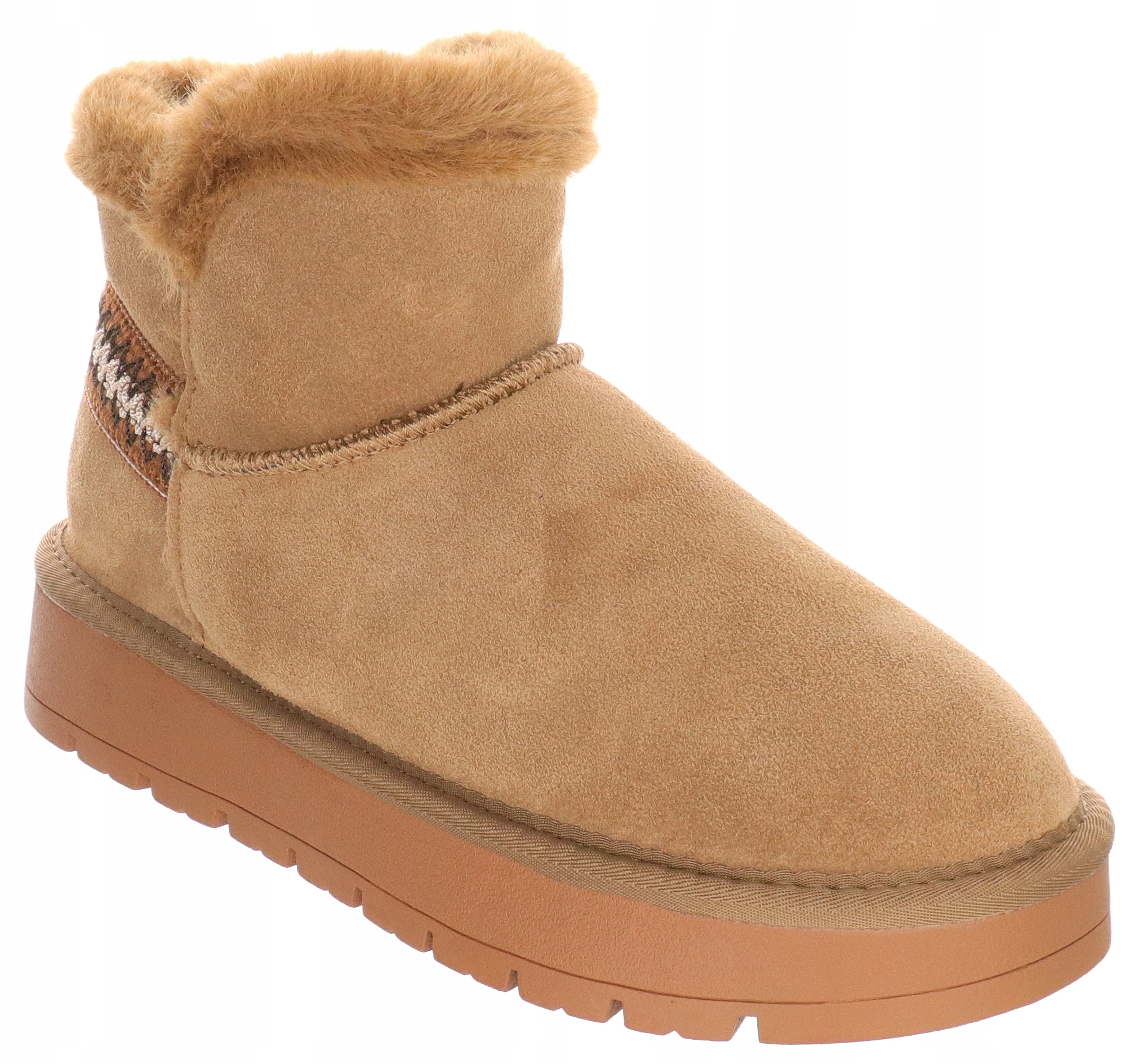 Dámské zimní Dámské Kotníkové Boty zateplené sněhule American Club , Vel. 41