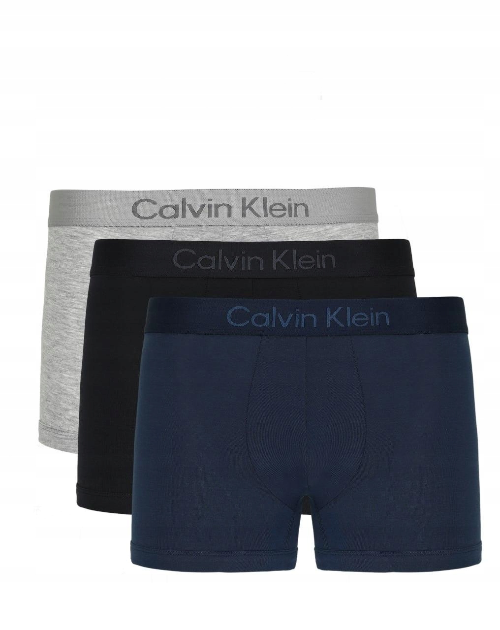 Calvin Klein Ultra Soft Cotton Spodní Prádlo Boxerky (3 Páry) ča/obloha/še vel. XXL