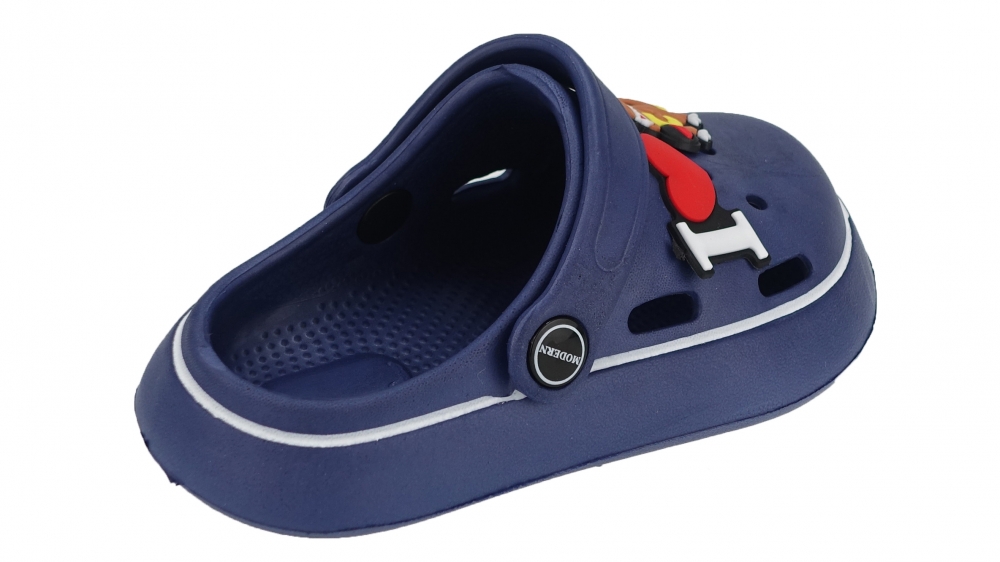 KROKSY KLAPKI OGRODOWE BASENOWE PIANKOWE DZIĘCIECE KROKODYLKI Kolor niebieski