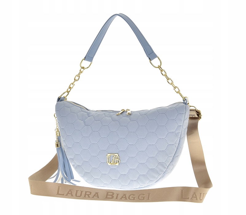 Laura Biagi dámská klasická kabelka přes rameno modrá