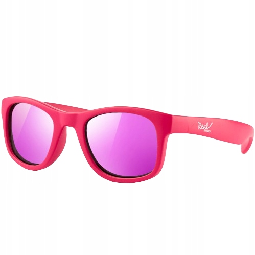 Okulary Przeciwsłoneczne Dziecięce Real Shades Surf - Berry Matt Różowy 4-6 EAN (GTIN) 859538000033