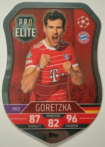 Topps Match Attax Pro Elite Chrome Shield Goretzka