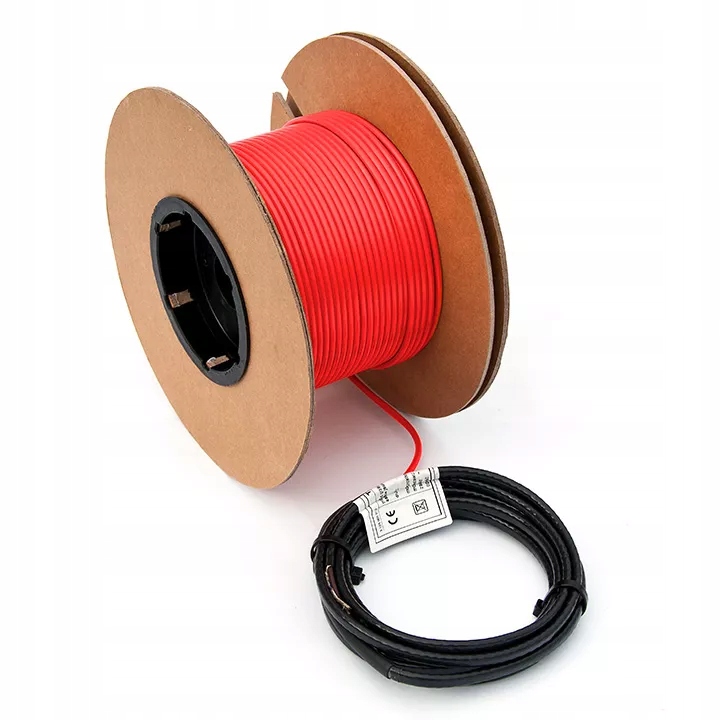 Przewód grzewczy kabel grzejny TV MC 10W/m - 123m