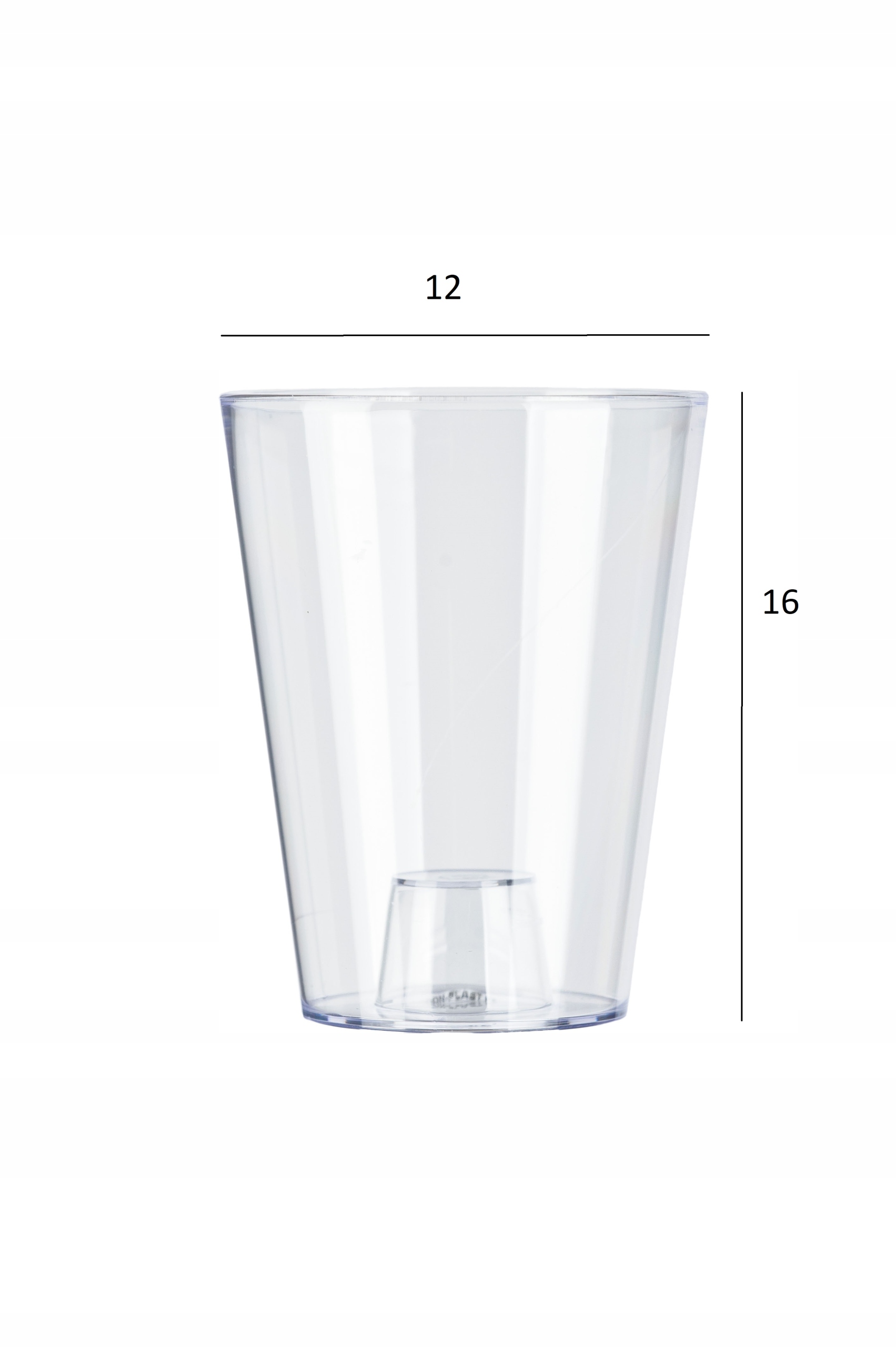 DONICZKA OSŁONKA STORCZYK 12CM PRZEZROCZYSTA KOŁO Materiał wykonania tworzywo sztuczne