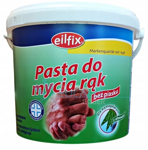

Pasta do rąk dla mechaników Eilfix Aloesowa 10 L