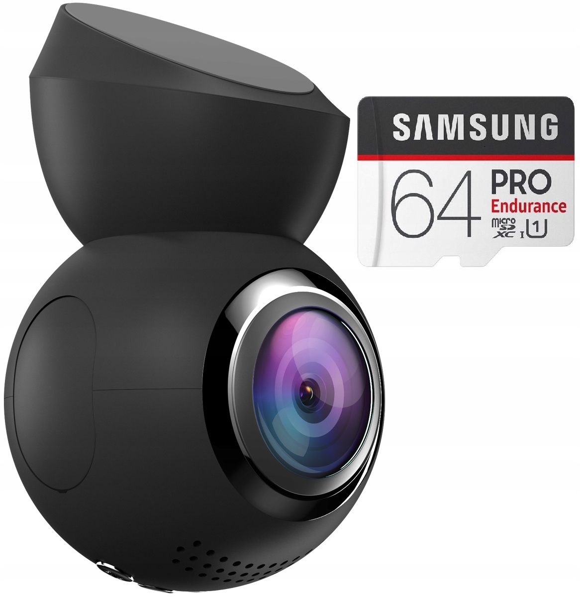 Wideorejestrator Navitel R10 czarny + karta 64 GB