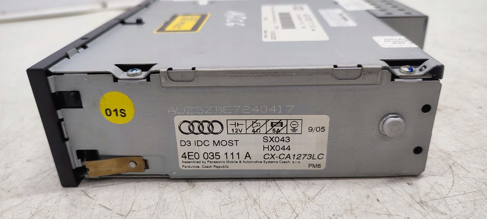 wechsler plyt CD Audi A6 C6