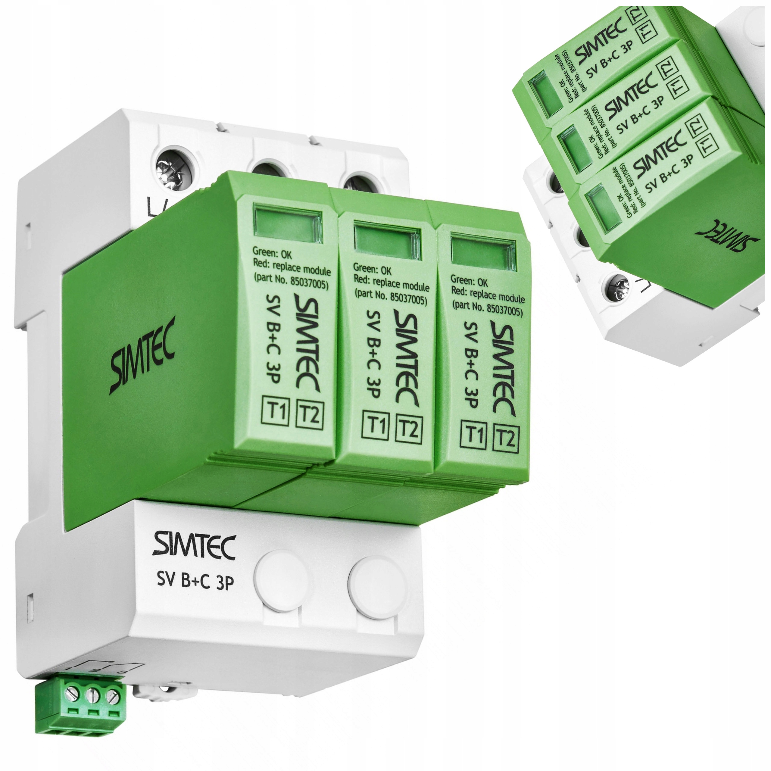 Ochranná Ochranka Prepätia Sv B+c 3P DC Simtec