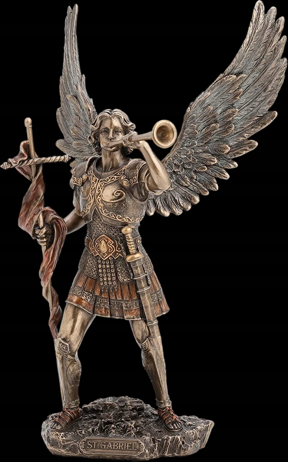 RZEŹBA - FIGURKA ŚW. GABRIEL - VERONESE WU76006A4 EAN (GTIN) 6944197121534