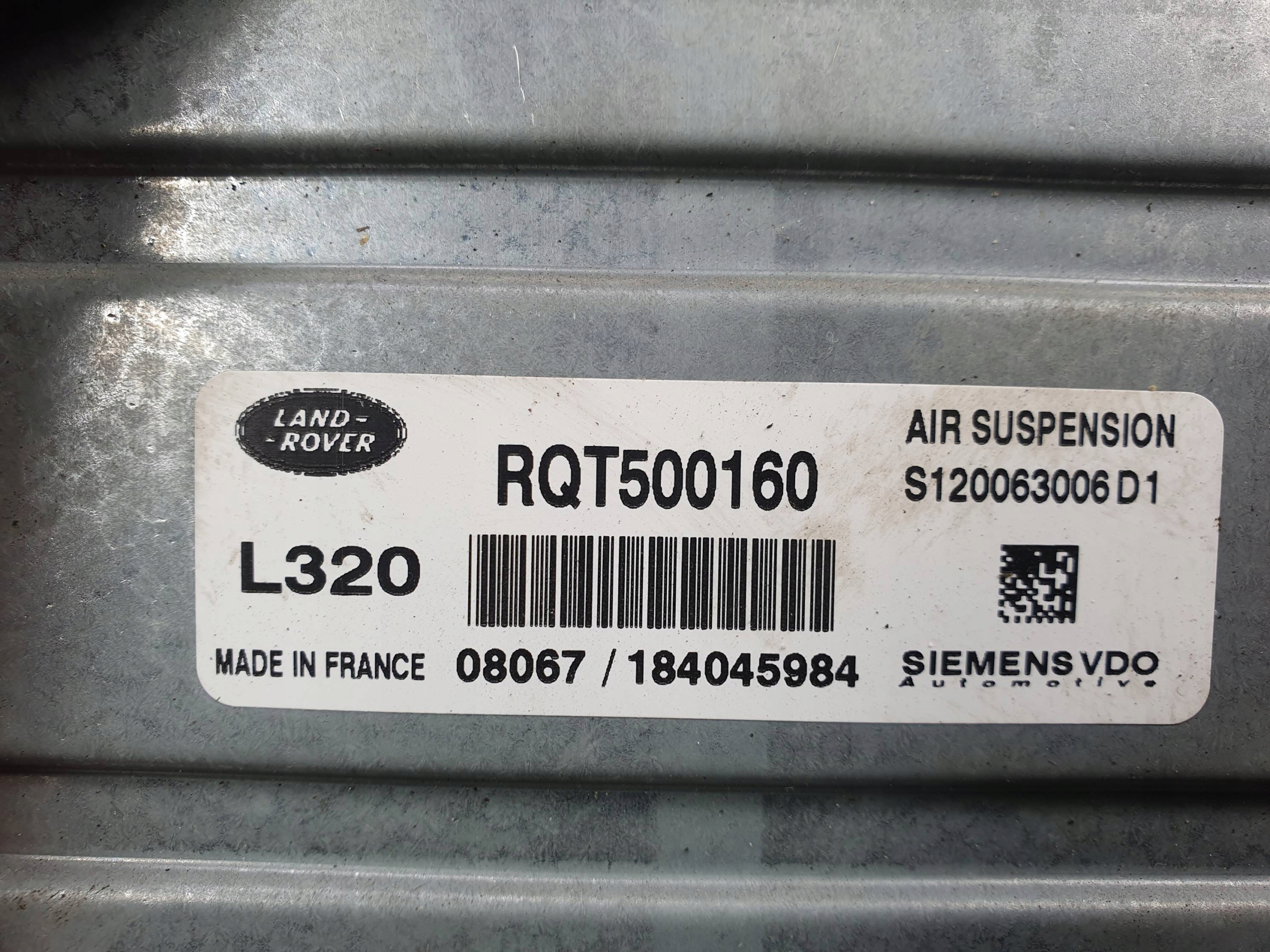upravljačka amortizera RQT500160 RANGE ROVER SPORT