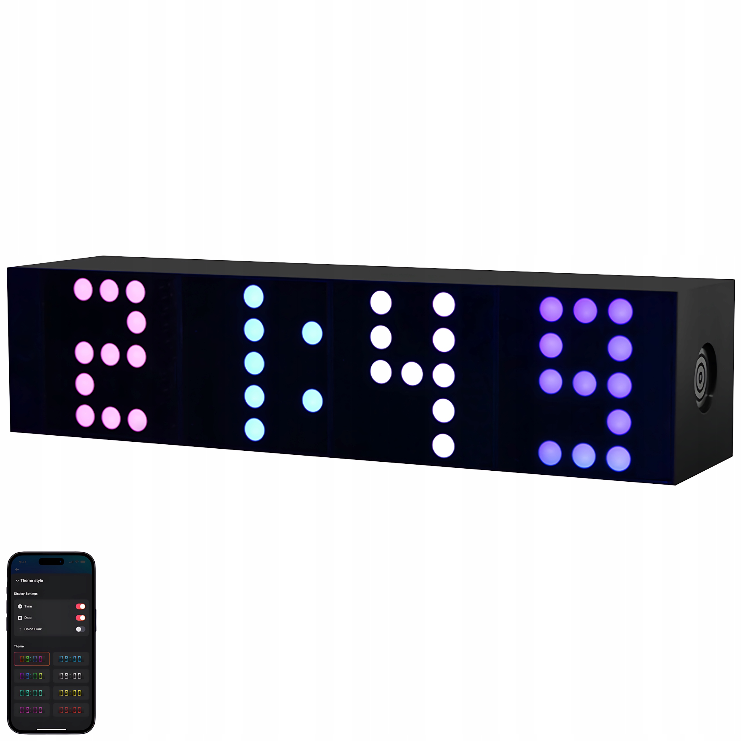 Světelný herní panel Yeelight Cube 4-matrix Sada 4 Led synchronizace